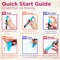 Extra Fine Tip Liquid Chalk Markers for Chalkboard (1mm, 20 Vintage Colors) - Dry Erase Marker Pens for Blackboard, Windows, Signs, Bistro - Thin Point, Erasable, Pastel Chalkboard Markers Pen